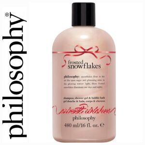 Philosophy Frosted Snowflake Shampoo, Shower Gel & Bubble Bath